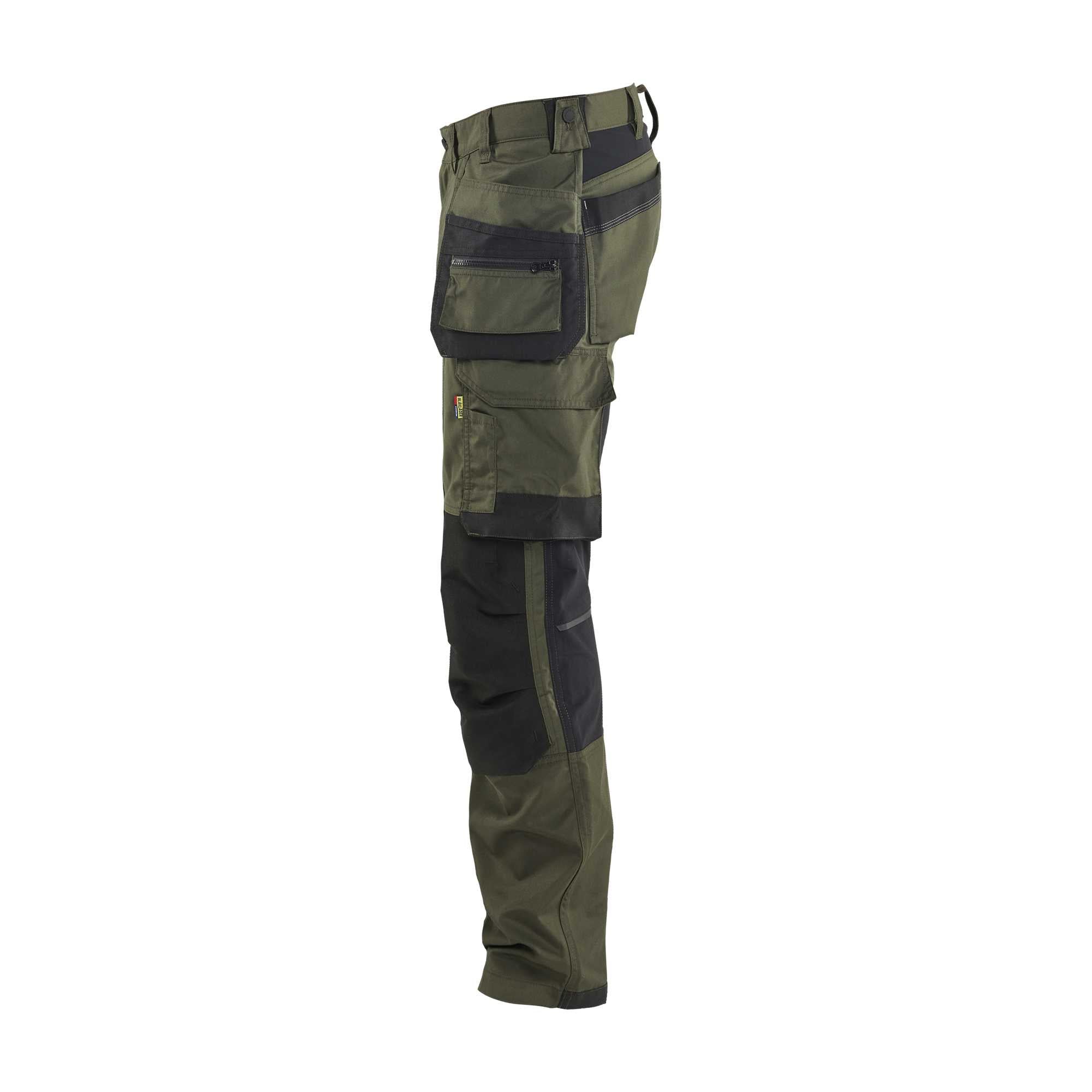 BLAKLADER 17501832 | Craftsman trousers with stretch Work Trousers Men - twill fabric